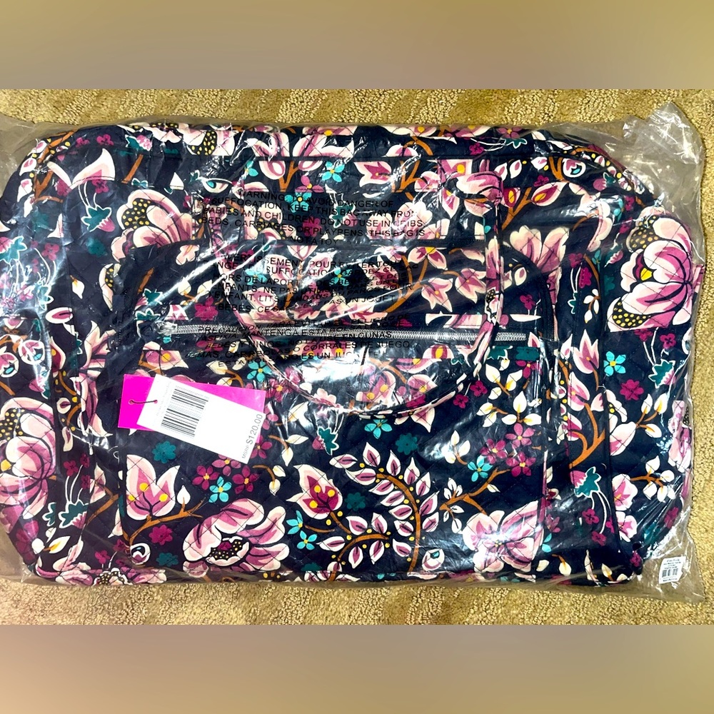 Vera Bradley Iconic Weekender Travel Bag